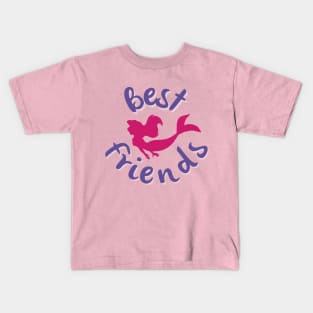 Little Mermaid Ariel Best Friends Kids T-Shirt